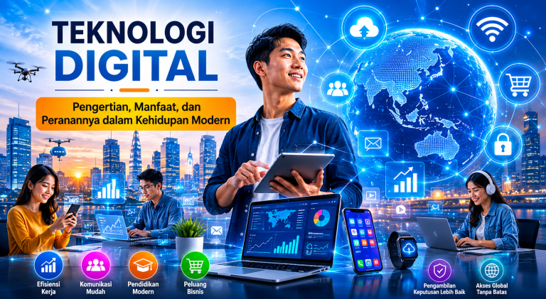 Menguasai Teknologi Digital: Pengertian, Manfaat, dan Cetak Biru Peranannya di Era Modern