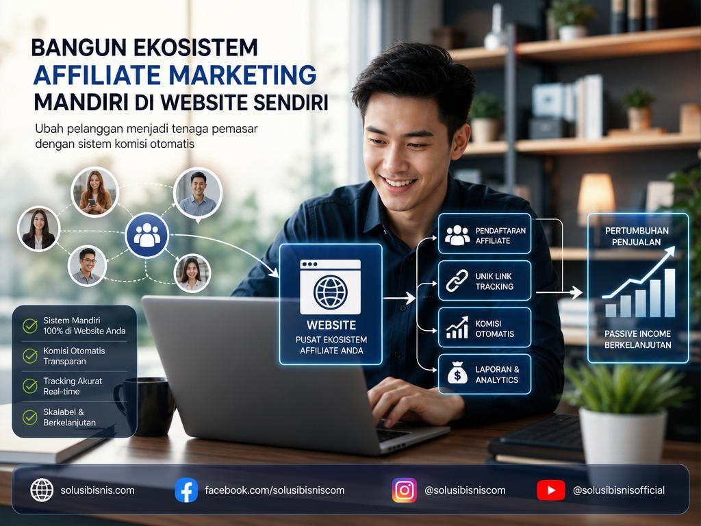 Strategi membangun program affiliate marketing mandiri untuk bisnis online