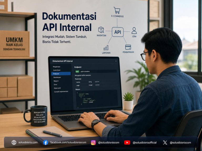 dokumentasi API internal untuk UMKM dan startup kecil