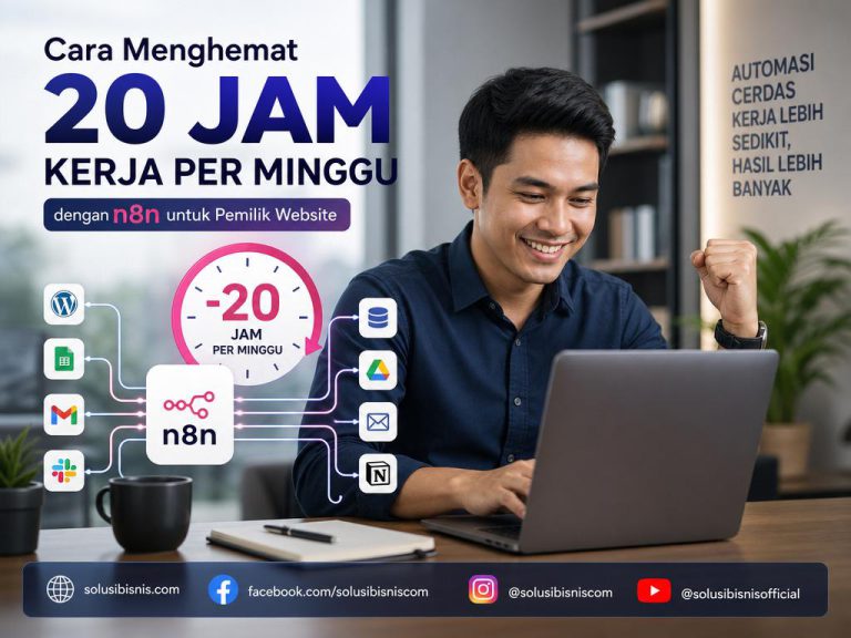 menghemat waktu kerja dengan n8n untuk pemilik website