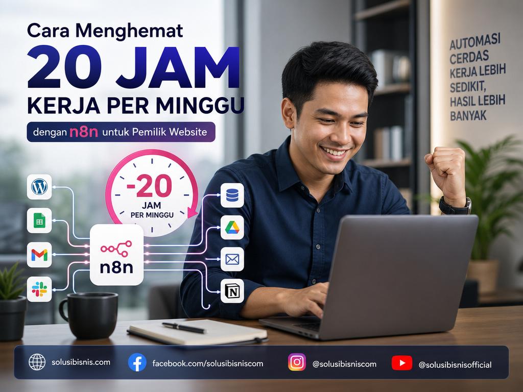 menghemat waktu kerja dengan n8n untuk pemilik website
