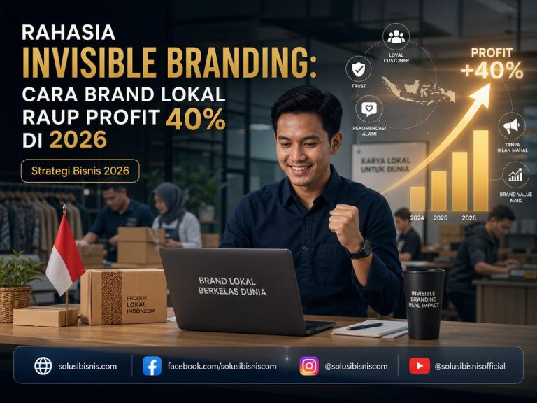Strategi bisnis 2026 melalui metode invisible branding untuk meningkatkan profit UMKM