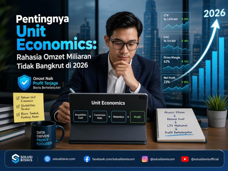 Pentingnya memahami Unit Economics bagi pemilik UMKM agar bisnis tidak bangkrut