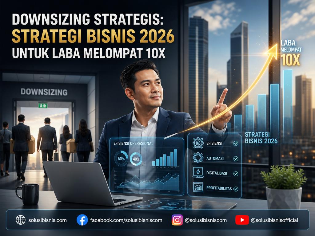 Mengapa Memperkecil Skala Bisnis Justru Bisa Menyelamatkan Arus Kas Anda: Analisis Logika Downsizing Strategis untuk Mencapai Profit Margin Maksimal di Tengah Obsesi Ekspansi yang Melelahkan