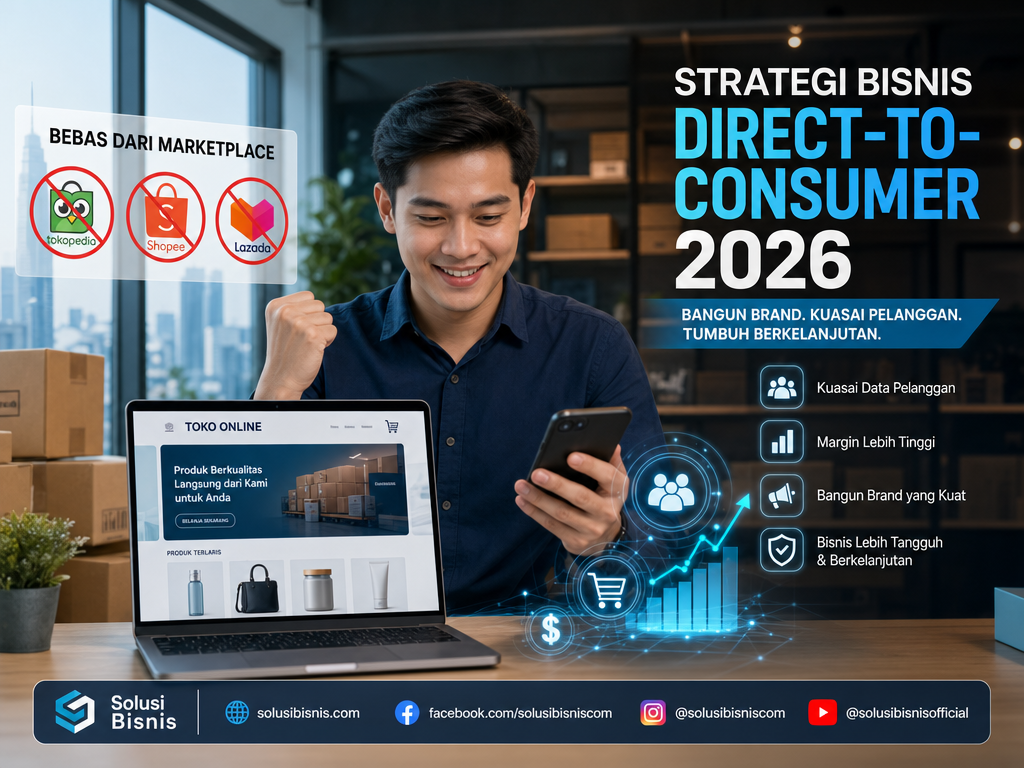 Strategi Bisnis Direct-to-Consumer 2026: Panduan Membangun Toko Online Mandiri yang Kebal dari Kenaikan Komisi Marketplace dan Perubahan Algoritma Mendadak