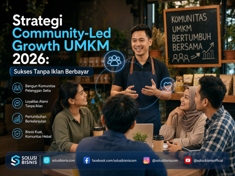 Implementasi strategi Community-Led Growth UMKM untuk membangun ekosistem loyalitas pelanggan tanpa iklan.