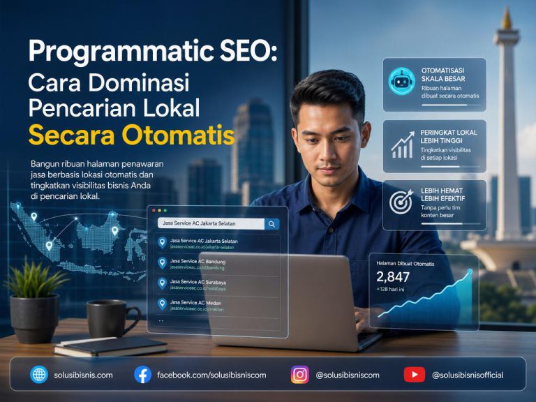 Strategi Programmatic SEO untuk dominasi pencarian lokal otomatis