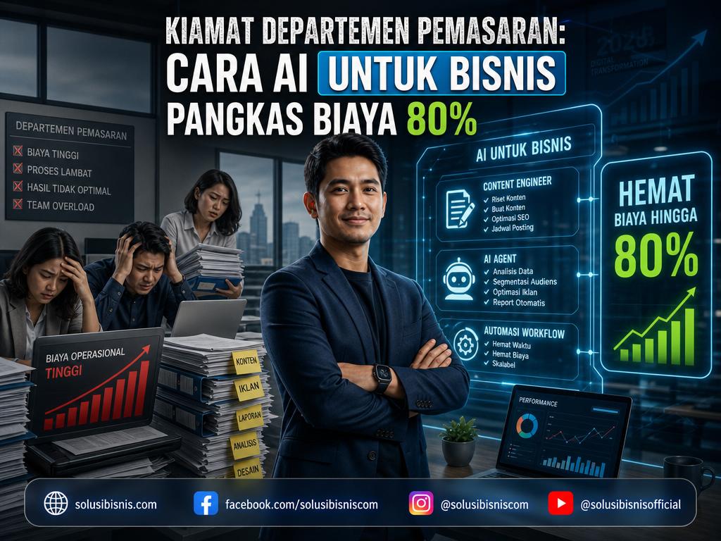 Implementasi AI untuk bisnis pada operasional pemasaran brand lokal tahun 2026