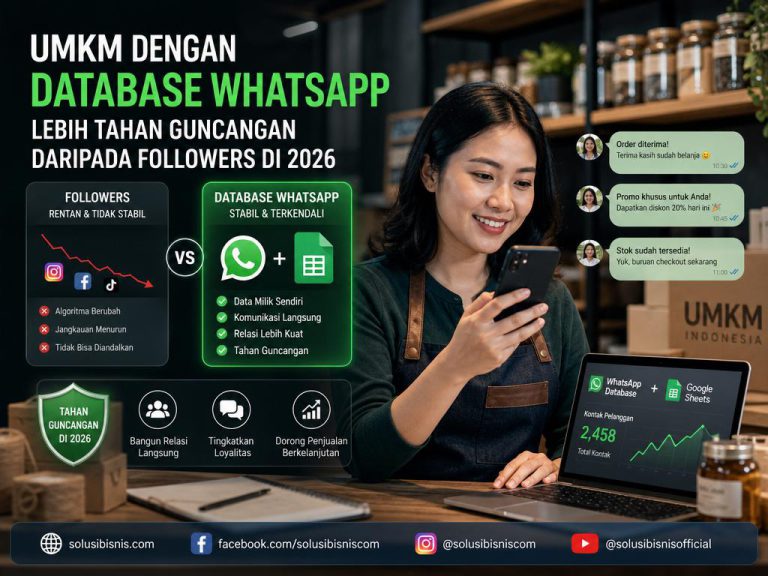 UMKM dengan database WhatsApp lebih tahan guncangan di era AI Search