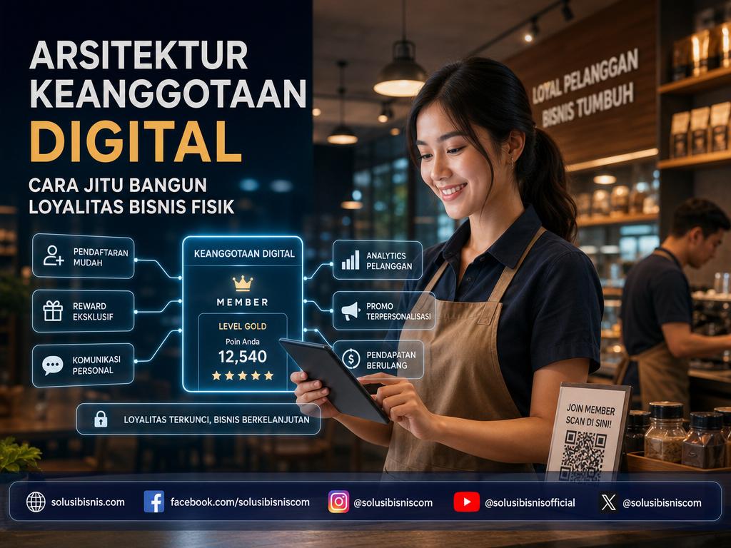 Strategi bisnis digital melalui sistem keanggotaan untuk meningkatkan loyalitas pelanggan UMKM