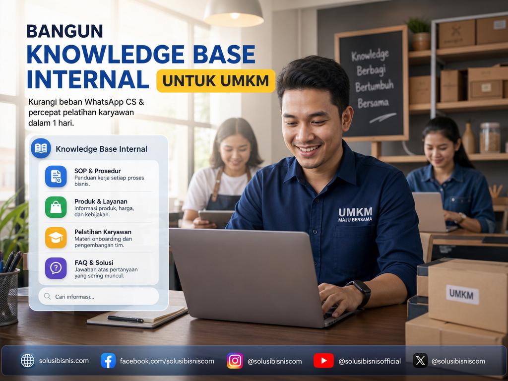 Cara Membangun Knowledge Base Internal untuk UMKM | Solusi Murah & Praktis