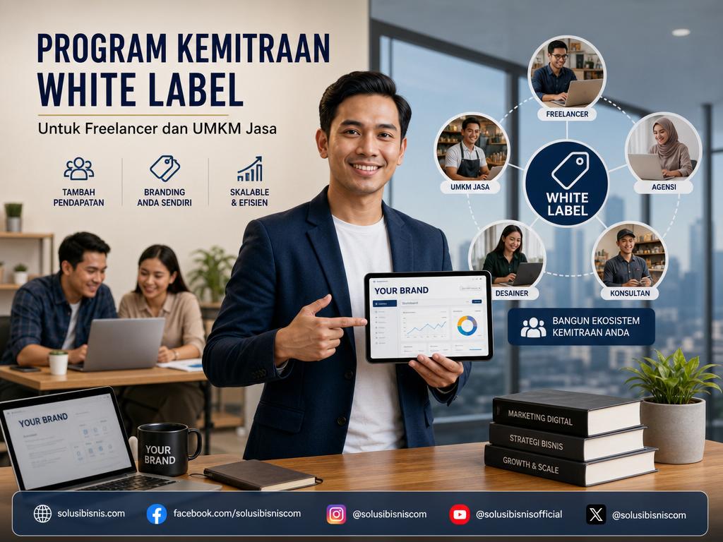 program kemitraan white label untuk freelancer dan UMKM jasa