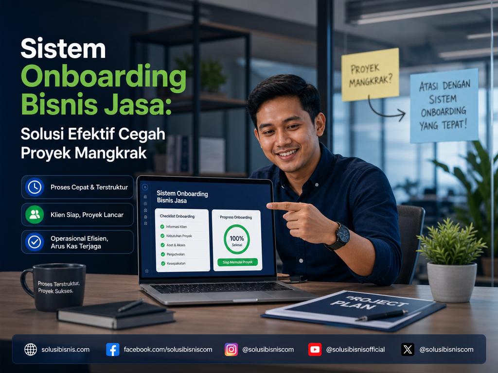 Sistem Onboarding Berbarikade: Cara Bisnis Jasa Mencegah Proyek Mangkrak Akibat Klien Lambat Mengirim Aset